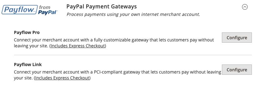 Paypal Payment Gateways 